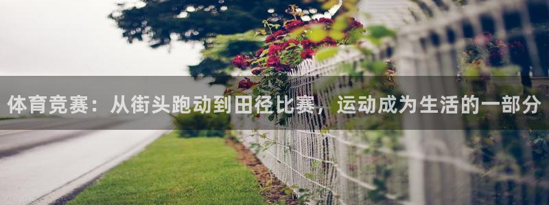 oety欧亿：体育竞赛：从街头跑动到田径比赛，运动成为生活的一部分
